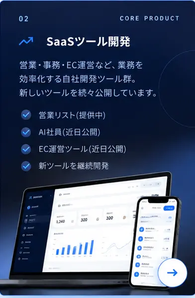 SaaSツール開発の概要